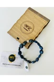 Gerçek Lapis Lazuli Bileklik | Mktasarım Özel Kutusunda | Mktasarım Müşteri Kartlı - 3