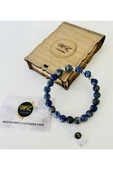 GERÇEK LAPİS LAZULİ TAŞI BİLEKLİK | ÖZEL KUTUSUNDA | MÜŞTERİ KARTLI MK.200.2 thumbnail 2
