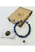 MK TASARIM GERÇEK LAPİS LAZULİ TAŞI BİLEKLİK | ÖZEL KUTUSUNDA | MÜŞTERİ KARTLI MK.200.2 thumbnail 2