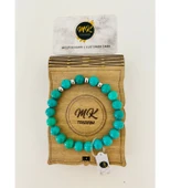 GERÇEK TURKUAZ TAŞI BİLEKLİK  MÜŞTERİ KARTLI ÖZEL KUTUSUNDA MK.001.005 thumbnail 1