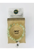 Gerçek Prehnite Taşı Bileklik mkt34003 - 5