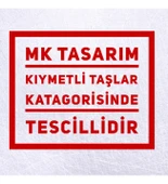 MK TASARIM GERÇEK İNCİ -MOR KUVARS TAŞI BİLEKLİK MK.002.005 - 4