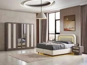 PİERO MDF YATAK ODASI TAKIMI thumbnail 1