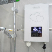 Shofbi SH-1B Dijital Akıllı Şofben (Elektrikli) Beyaz Kalp - 5