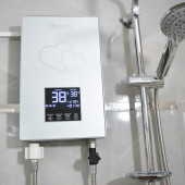 Shofbi SH-1S Dijital Akıllı Şofben (Elektrikli) Gümüş Kalp - 3