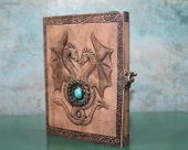 Taşlı Deri Defter Model 8 - 1