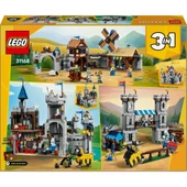 LEGO 31168 Creator 3'ü 1 Arada Orta Çağ Atlı Şövalye Kalesi thumbnail 4