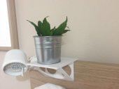 Ikea Malm Yatak Başlı Masa + Hoparlör Tutucu Plastik Aparat - 1