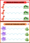 Okul Öncesi Çizgi Alıştırmaları YAZ-SİL Kitabı thumbnail 3