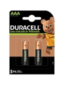 Duracell 900 Mah Şarjlı İnce Pil 2'li - 1