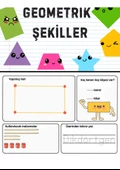 Çocuklar İçin Etkinliklerle Geometrik Şekiller thumbnail 3