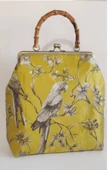 Bambu Saplı Nakışlı Bag - 2