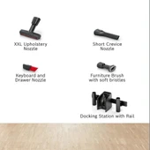 Bosch Şarjlı Dikey Süpürge Unlimited 10 Beyaz BCS1041WAC thumbnail 3