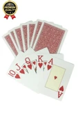 Premium Seri Eğlence Estetik Baskı Yarı Plastik Poker Texas Holden Casino 21 Blackjack Oyun Kartları - 2