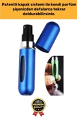 Özel Üretim Pratik Otomatik Doldurulabilir Taşınabilir Atomizer Seyahat Mini Cep Parfüm Şişesi 5 Ml - 3