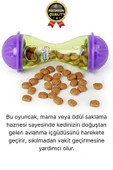 Premium Seri Saklama Hazneli İçgüdüsel Avlanma Kum Saati İnteraktif Kedi köpek Ödül Maması Oyuncağı - 2