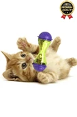 Premium Seri Saklama Hazneli İçgüdüsel Avlanma Kum Saati İnteraktif Kedi köpek Ödül Maması Oyuncağı - 4