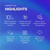 Adidas Egzersiz Matı 10mm - 4