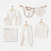 Andywawa Ac26180 My 1 St Wardrobe 5'li Hastane Çıkışı Ekru - 1