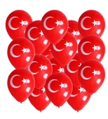 12 Inc 100 Adet Ay Yıldız Balon - 1