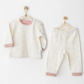 Andywawa Ac26084 Mon Petit Amour 2'li Takım Ekru - 1