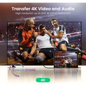 8k 60Hz HDMI 2.1 Örgülü Görüntü Aktarma Kablosu 2 Metre - 3