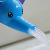 Çocuklar İçin Eğitici ve Güvenli Musluk Uzatıcı Genişletici Başlık Aparatı Fil Figürlü thumbnail 6