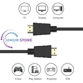 HDMI Kablo 1.5 mt thumbnail 5