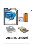 KOPYA - OPEL ASTRA J 1.6 BENZİNLİ BAKİM SETİ+DELPHİ 5W-30 DPF 5LT 2025 ÜRETİM YAG thumbnail 3