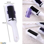 Taşınabilir Elektrostatik Hazneli Rulo Şeklinde Evcil Hayvan Tüyü Saç Toplayıcısı thumbnail 7