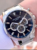 Lee Cooper Çelik Kordon Kadran Özellikleri Aktif 50 Mt Suya Dayanıklı Erkek Kol Saati FBLC.07385.390 thumbnail 1