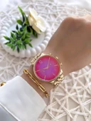 Coliseum Welder Kasa Renkli Cam Vintage Seri Kadın Kol Saati+ Bileklik WDR.10L01.L1 thumbnail 2