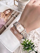 Daniel Klein Çelik Kordon 30 Mt Suya Dayanıklı Kadın Kol Saati+Bileklik BFG.13877.11 - 2