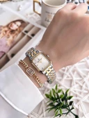 Daniel Klein Çelik Kordon 30 Mt Suya Dayanıklı Kadın Kol Saati+Bileklik BFG.13877.X6 thumbnail 2