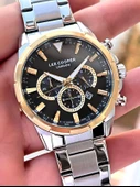 Lee Cooper Çelik Kordon Kadran Özellikleri Aktif 50 Mt Suya Dayanıklı Erkek Kol Saati FBLC.07385.260 thumbnail 4