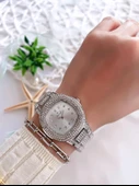 Coliseum Özel Tasarım Vintage Seri Kadın Kol Saati+ Bileklik Hediyeli CL8460.M3 - 2