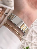 Daniel Klein Çelik Kordon 30 Mt Suya Dayanıklı Kadın Kol Saati+Bileklik BFG.10788.X4S thumbnail 3