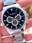 Lee Cooper Çelik Kordon Kadran Özellikleri Aktif 50 Mt Suya Dayanıklı Erkek Kol Saati FBLC.07385.390 thumbnail 2