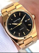 Captiva Çelik Kordon Takvimli Kadran Kutulu Seri Erkek Kol Saati C01.ES07 thumbnail 1