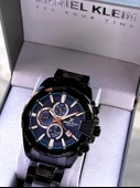 Daniel Klein Çelik Kordon Kronometreli Kadran Tasarımı 5 Atm Suya Dayanıklı Erkek Kol Saati 10034.N6 thumbnail 6