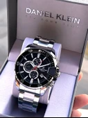 Daniel Klein Çelik Kordon Kronometreli Kadran Tasarımı 5 Atm Suya Dayanıklı Erkek Kol Saati 10034.N1 thumbnail 6