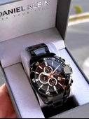 Daniel Klein Çelik Kordon Kronometreli Kadran Tasarımı 5 Atm Suya Dayanıklı Erkek Kol Saati 10034.N5 thumbnail 6