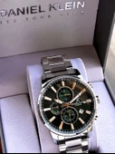 Daniel Klein Çelik Kordon Kronometreli Kadran Tasarımı 3 Atm Suya Dayanıklı Erkek Kol Saati 10602.10 thumbnail 6