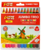 Altis Jumbo Trio Kuru Boya Kalemi 12li 5735 thumbnail 1