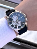 Lee Cooper Silikon Kordon İç Fonksiyonları Aktif 5 Atm Suya Dayanıklı Erkek Kol Saati ELC.08183.361 - 2