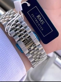 Rms Romanson 2 Yıl Garantili Çelik Kordon Çelik Kasa 5 Atm Suya Dayanıklı Erkek Kol Saati AG1561.03 thumbnail 4