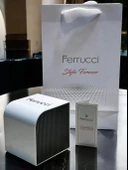 Ferrucci Çelik Kordon Kararma Renk Atma Yapmaz 2 Yıl Garantili Kadın Kol Saati+Bileklik F.03464.03 - 4
