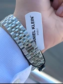 Daniel Klein Takvimli Kadran Rolex Kasa 30 Mt Suya Dayanıklı 2 Yıl Garantili Erkek Kol Saati FG.DK14026.1 thumbnail 4