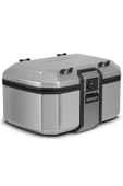 Shad Motosiklet Çanta - Topcase - Tr-55 Motosiklet Metal Arka Çanta Titanyum - 1