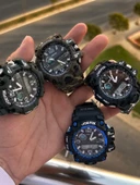 Joefox Digital Ve Analog 2 Yıl Garantili Kronmetre+Takvim+Alarm+Aydınlatma Erkek Kol Saati JOE.BK14 thumbnail 3